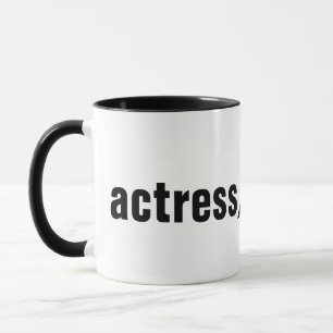 Tasse Actrice