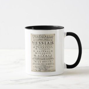 Tasse Affiche annonçant une représentation