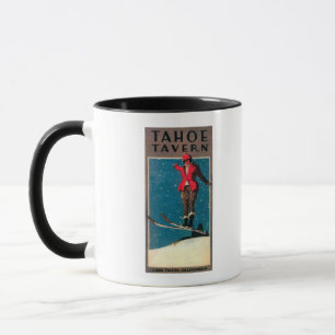 Tasse Affiche de promo de taverne de Tahoe