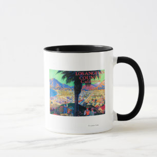 Tasse Affiche de touristes # 1