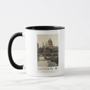 Tasse Affiche de voyage de Great Western St Paul
