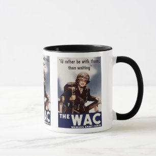 Tasse Affiche recruteuse de WAC