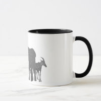 Tasse africaine de faune