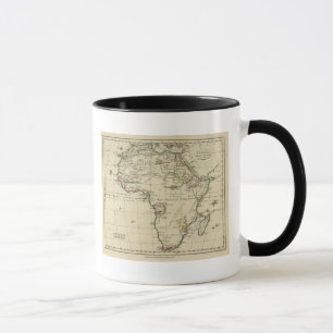 Tasse Afrique aux frontières définies
