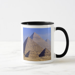 Tasse Afrique, Egypte, Caire, Gizeh. Grandes pyramides