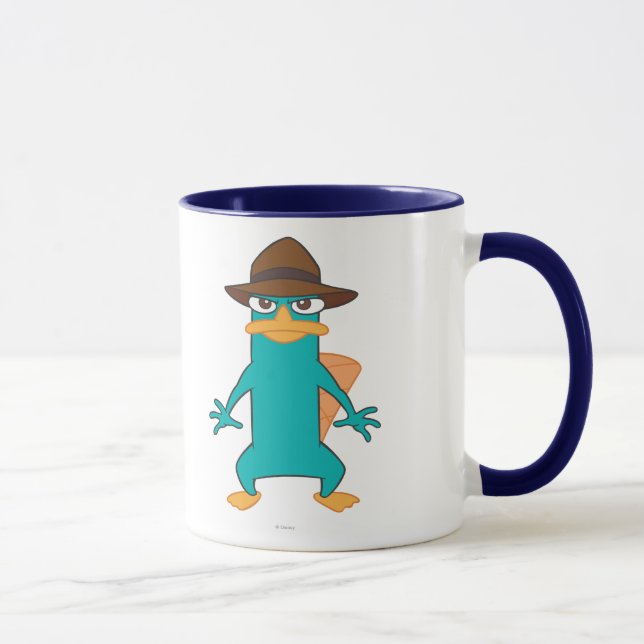 Tasse Agent P Pose (Droite)