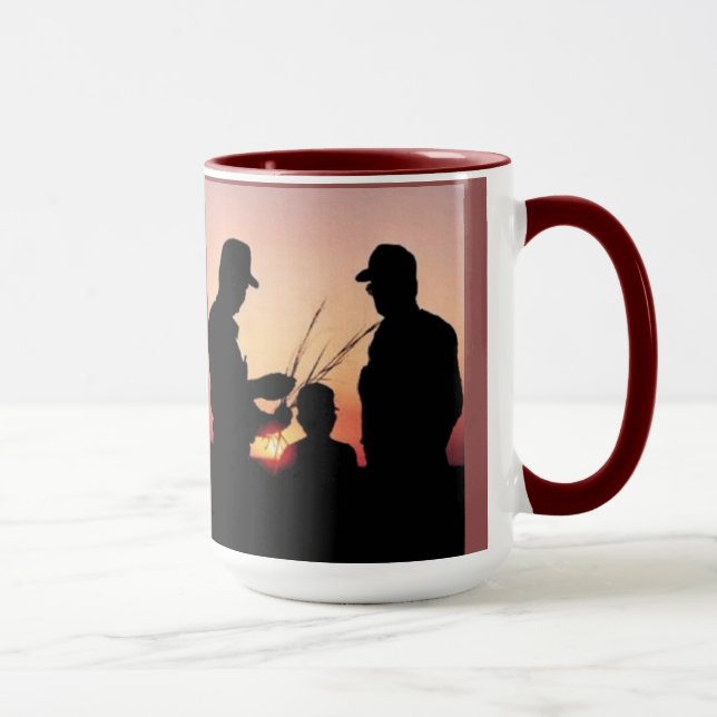 Tasse Agriculteurs et coucher du soleil (Droite)