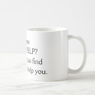 Tasse - aide du besoin ? (Noir)