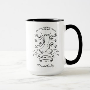 Tasse Ailes de Frida Kahlo à voler