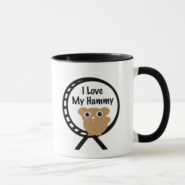 Tasse Aimez mon Hammy (Droite)