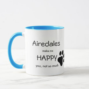 Tasse Airedales Me Rendre Heureux