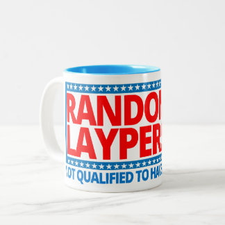 Tasse aléatoire de Layperson