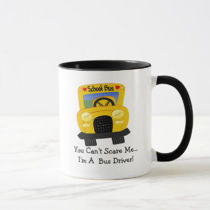 Tasse Alerte de chauffeur de bus (personnalisable)