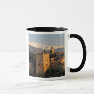 Tasse Alhambra ; Grenade ; Andalousie, Espagne, Sierra