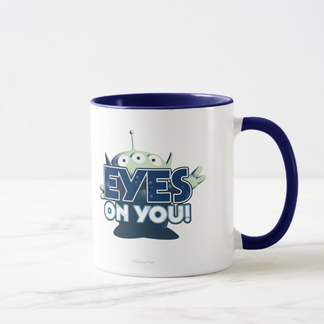 Tasse Alien : Yeux sur toi ! (Droite)