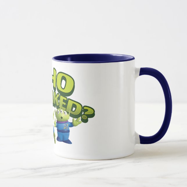 Tasse Aliens : Qui a frappé (Droite)