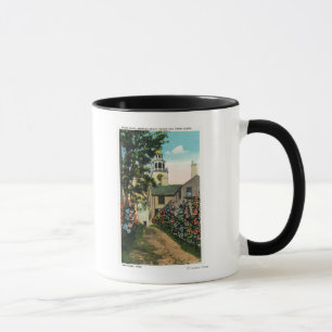 Tasse Allée de pierre Vue sur la tour sud et l'horloge d