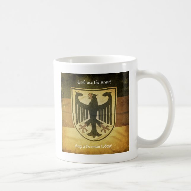 Tasse allemande de drapeau (Droite)