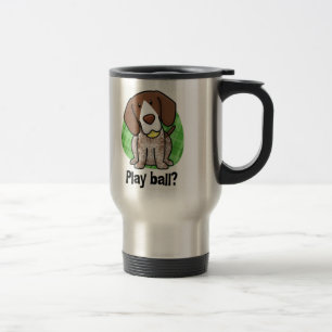 Tasse allemande de voyage d'indicateur aux cheveux