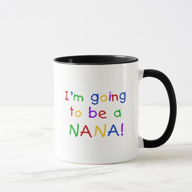 Tasse Aller être Nana - T-shirts de couleurs primaires (Droite)