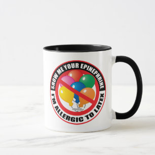 Tasse Allergie de latex