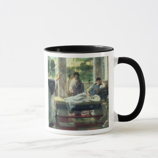 Tasse Alma-Tadema | Catullus lisant ses poèmes (Droite)