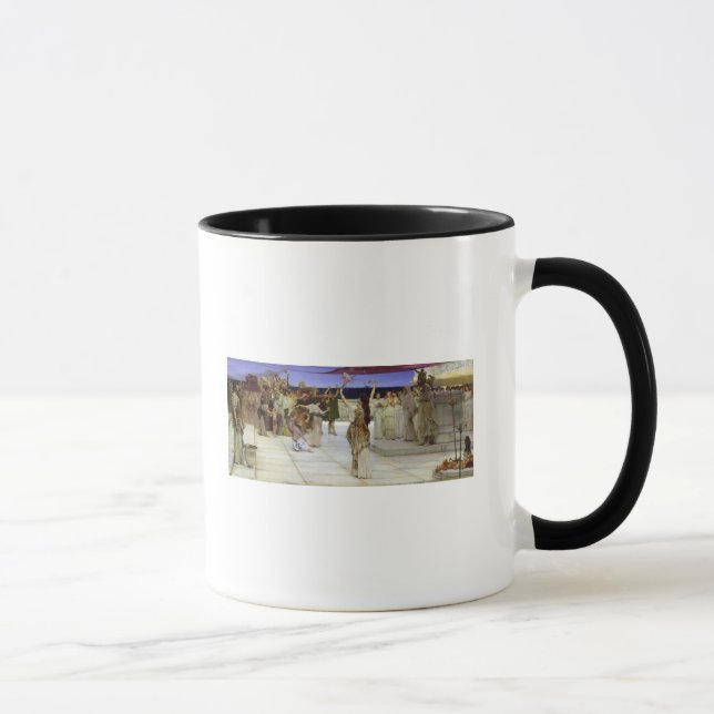Tasse Alma-Tadema | un dévouement au Bacchus (Droite)