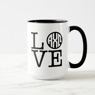 Tasse Alpha amour d'Omega de Chi