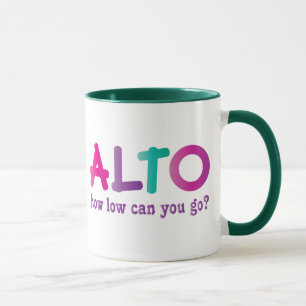 Tasse Alto coloré comment le bas peut vous aller cadeau