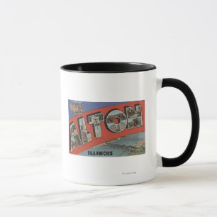 Tasse Alton, lettre ScenesAlton, IL d'IllinoisLarge