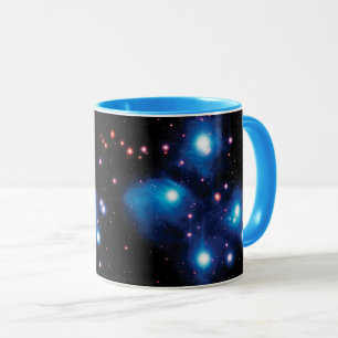 Tasse amas d'étoiles des Pléiades Messier 45 Photo de la