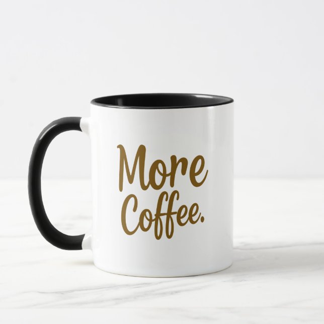 Tasse amateur de café - addict au café Mug (Gauche)