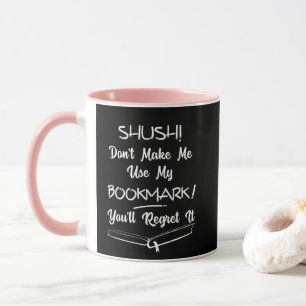 Tasse Amateurs de livres Citation de texte amusant