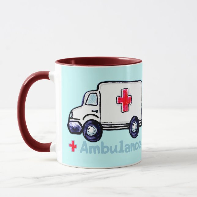 Tasse Ambulance (Gauche)