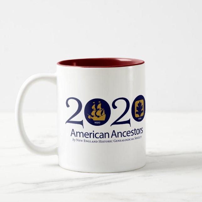 Tasse américaine d'ancêtres de la fleur (Gauche)