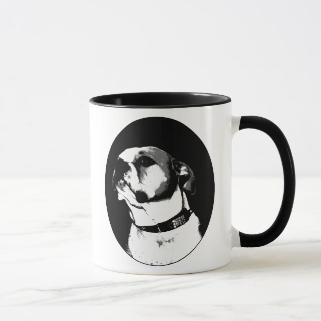 Tasse américaine de bouledogue (Droite)