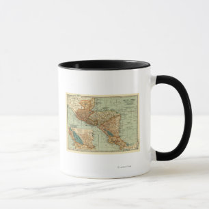 Tasse AmericaPanoramic central MapCentral Amérique 2