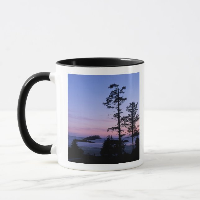 Tasse Amérique du Nord, Canada, île de Vancouver, arbres (Gauche)