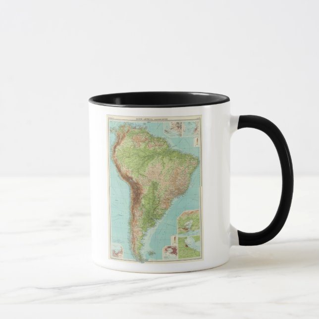 Tasse Amérique du Sud composite (Droite)
