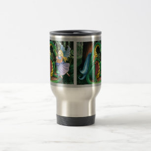 Tasse amicale de voyage de dragon