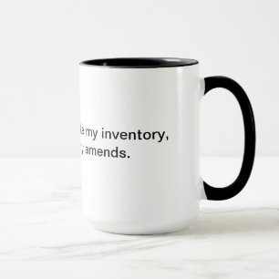 Tasse Amis de Bill W. : Inventaire
