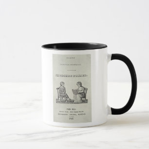 Tasse Amorce cherokee, 1845 (gravure)