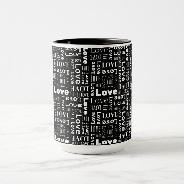Tasse Amour Abstrait (Centre)