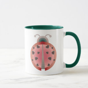 Tasse amour de coccinelle