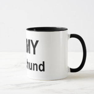 Tasse - amour d'I mon teckel