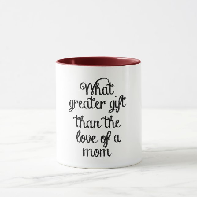 Tasse amour mignon d'une mère cadeau de jour cadeau tass (Centre)