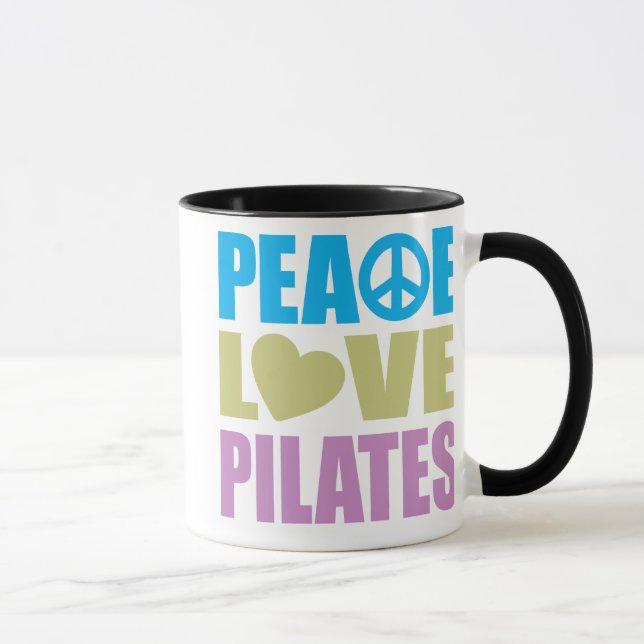 Tasse Amour Pilates de paix (Droite)