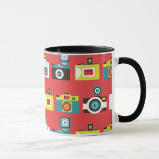 Tasse Amusant coloré Retro Lomo Cameras Motif