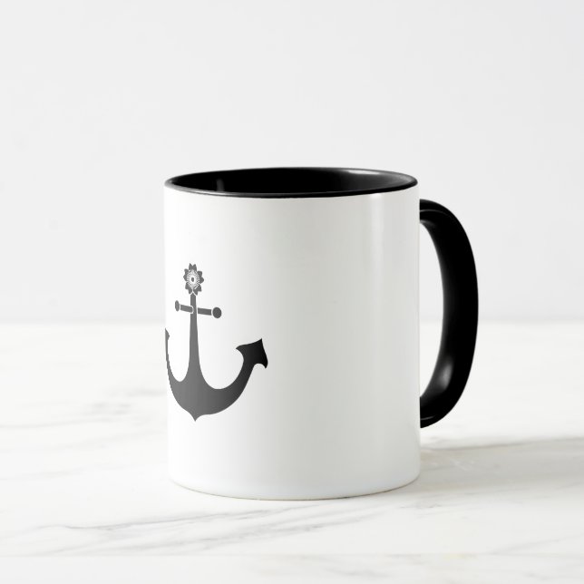 Tasse Ancrage de la marine (Devant droit)