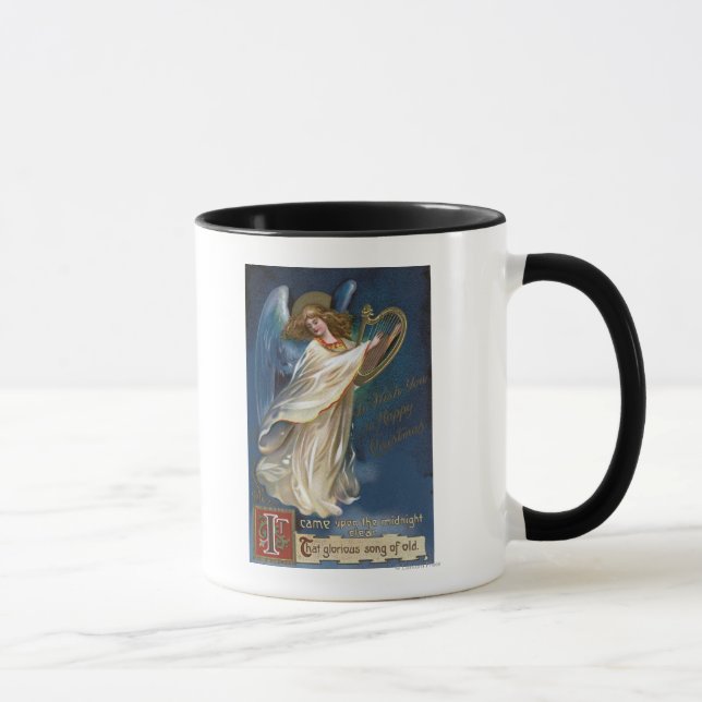 Tasse Ange avec une harpe (Droite)